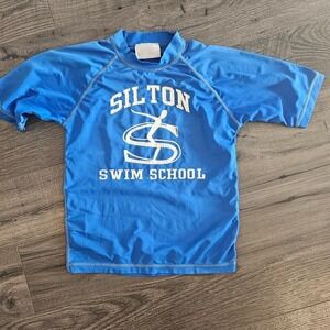 5t Wet Effect Silton Swim School blue rashguard swimshirt Vacation Spring Break